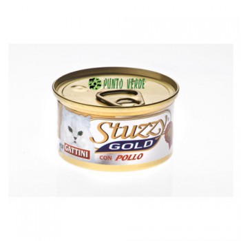 SCHESIR CAT STUZZY GOLD POLLO GATTINI GR. 85